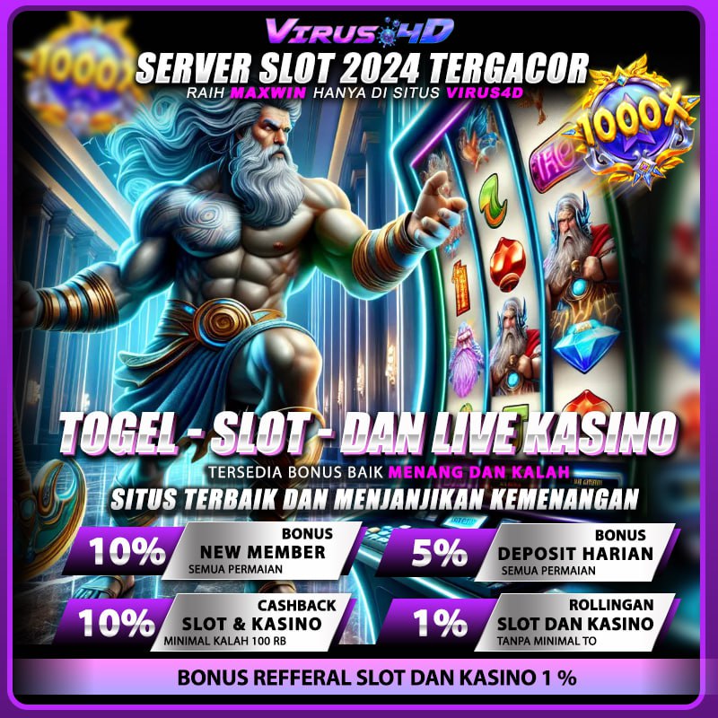 Situs Terhebat Virus4D Slot, Casino, dan Togel di Dunia