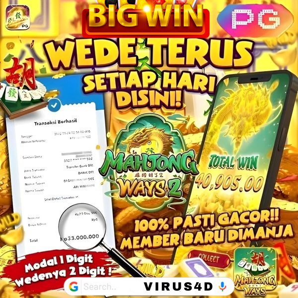 Game Online Casino, Togel, dan Slot Online Virus4D Pilihan Utama Pemain di Indonesia
